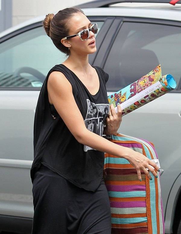 Jessica Alba robi porządki