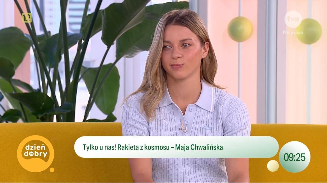 Maja Chwalińska, fot. screen TVN