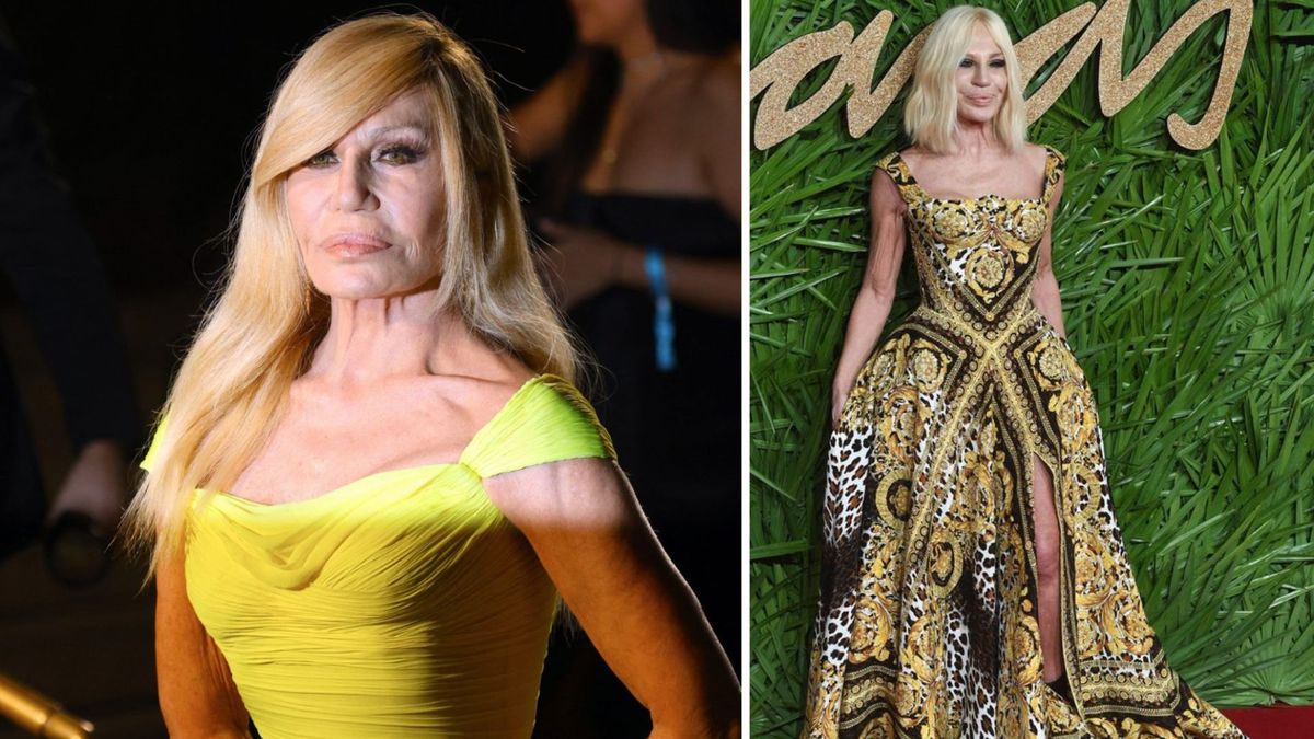Nowa twarz Donatelli Versace! Ekspertka komentuje: "Nie chciała dać wygrać przemijającemu czasowi"