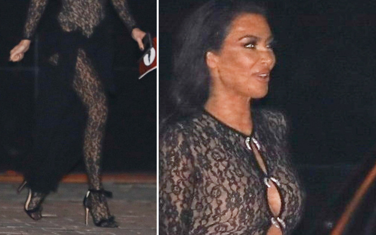 Kim Kardashian wygląda staro (ZDJĘCIA)