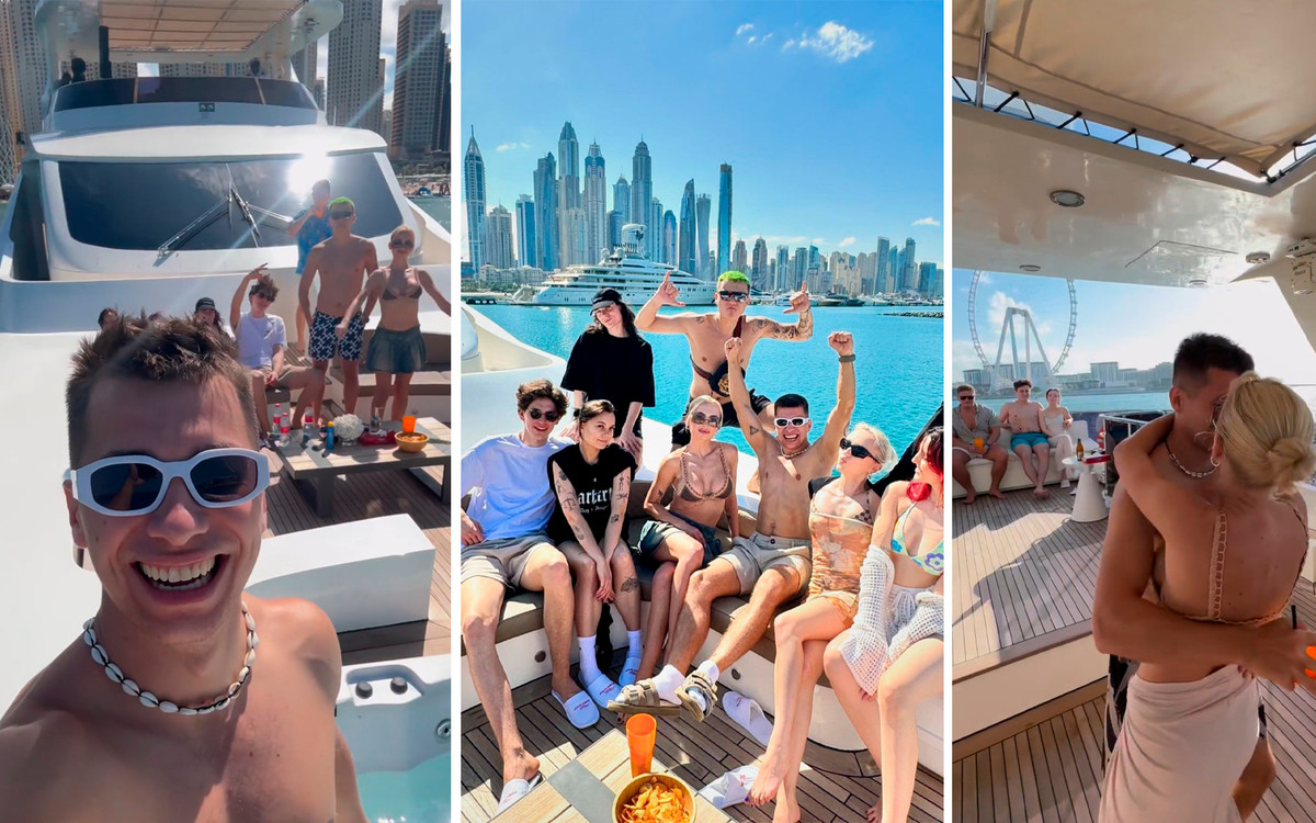 Friz świętował 28. urodziny na jachcie w Dubaju. Goście musieli WALCZYĆ o wejściówki! (ZDJĘCIA)