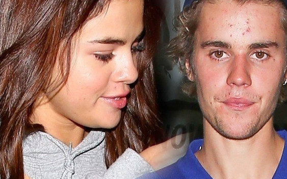 Selena Gomez i Justin Bieber na lodowisku