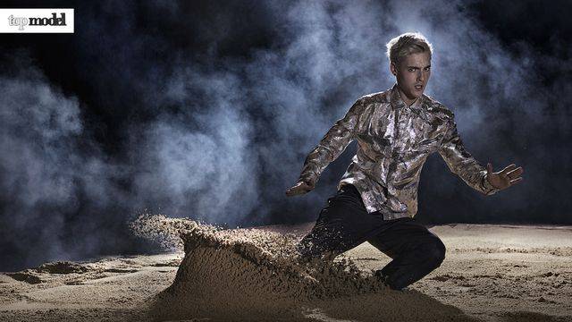 Sportowa sesja w Top Model, październik 2015 rok