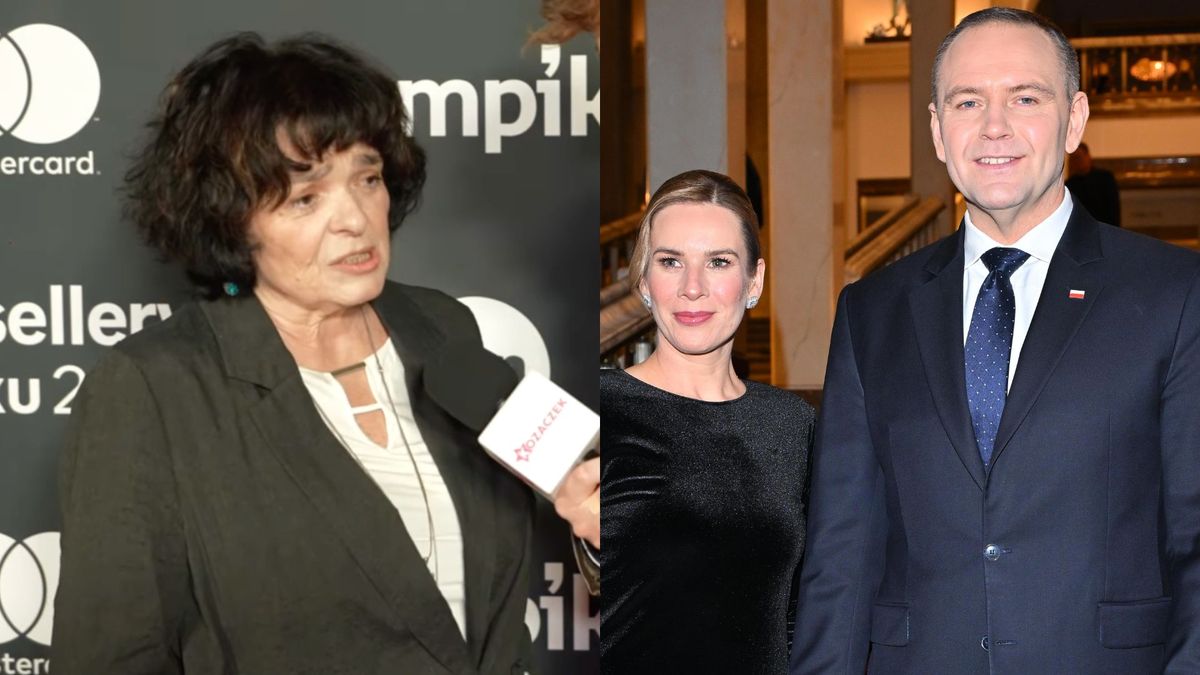 Katarzyna Grochola o parze prezydenckiej, fot. Kozaczek/ KAPiF