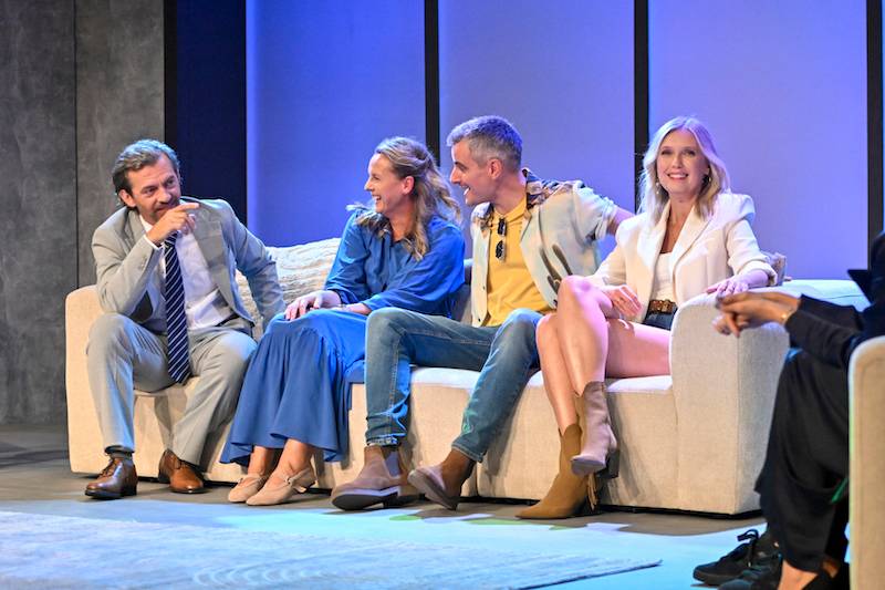 Próba spektaklu “Terapia dla par”. Agnieszka Więdłocha, Kamilla Baar, Antoni Pawlicki…