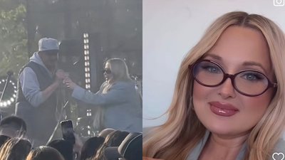 Skandal na koncercie Gosi Andrzejewicz. Wokalistka zaczęła się szarpać z fanem!