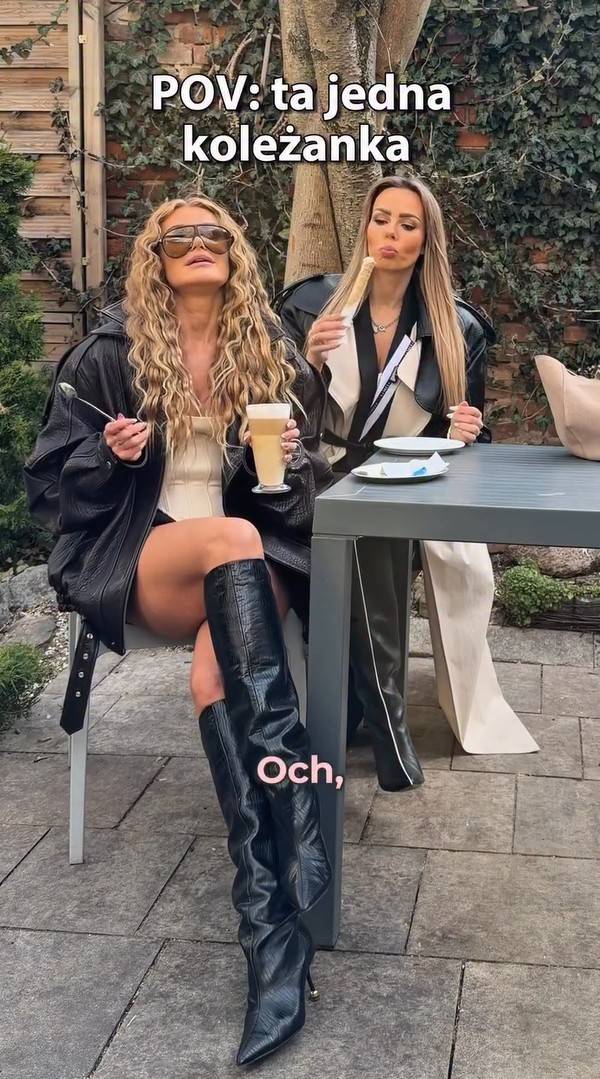 Edyta Folwarska, Paula Karpowicz-Zimecka, fot. Instagram