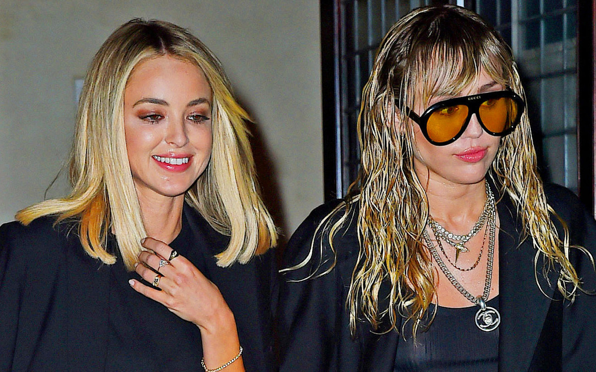 Miley Cyrus ze swoją nową dziewczyną, Kaitlynn Carter, w Nowym Jorku (ZDJĘCIA)