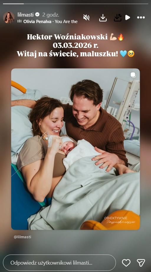 Lil Masti po raz drugi została mamą, fot. Instagram