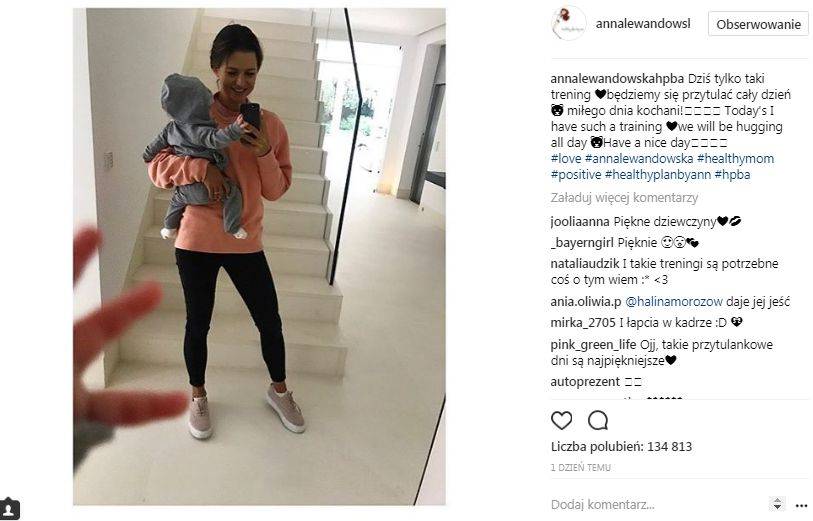 Awantura na Instagramie Lewandowskiej – poszło o Klarę