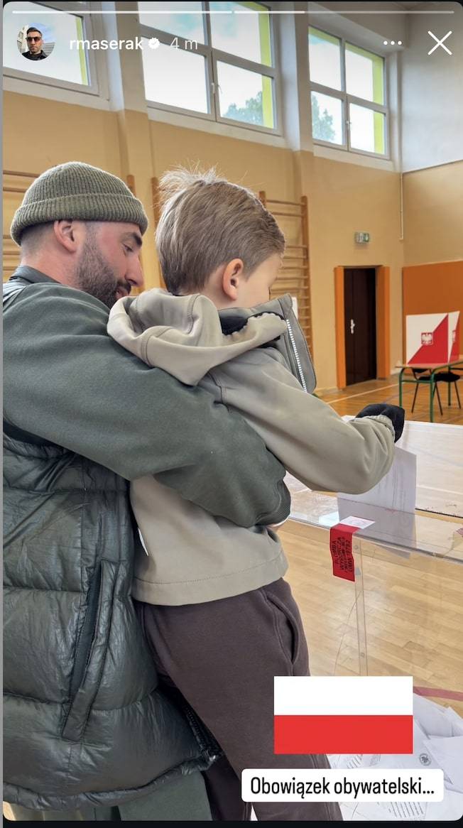 Gwiazdy na wyborach 2025! Antoni Królikowski z córeczką, Justyna Steczkowska, rodzina Rozenek-Majdan (FOTO)