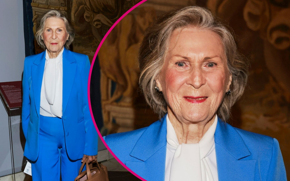 90-letnia Irena Santor czaruje w garniturze. Wygląda jak młódka! ZDJĘCIA