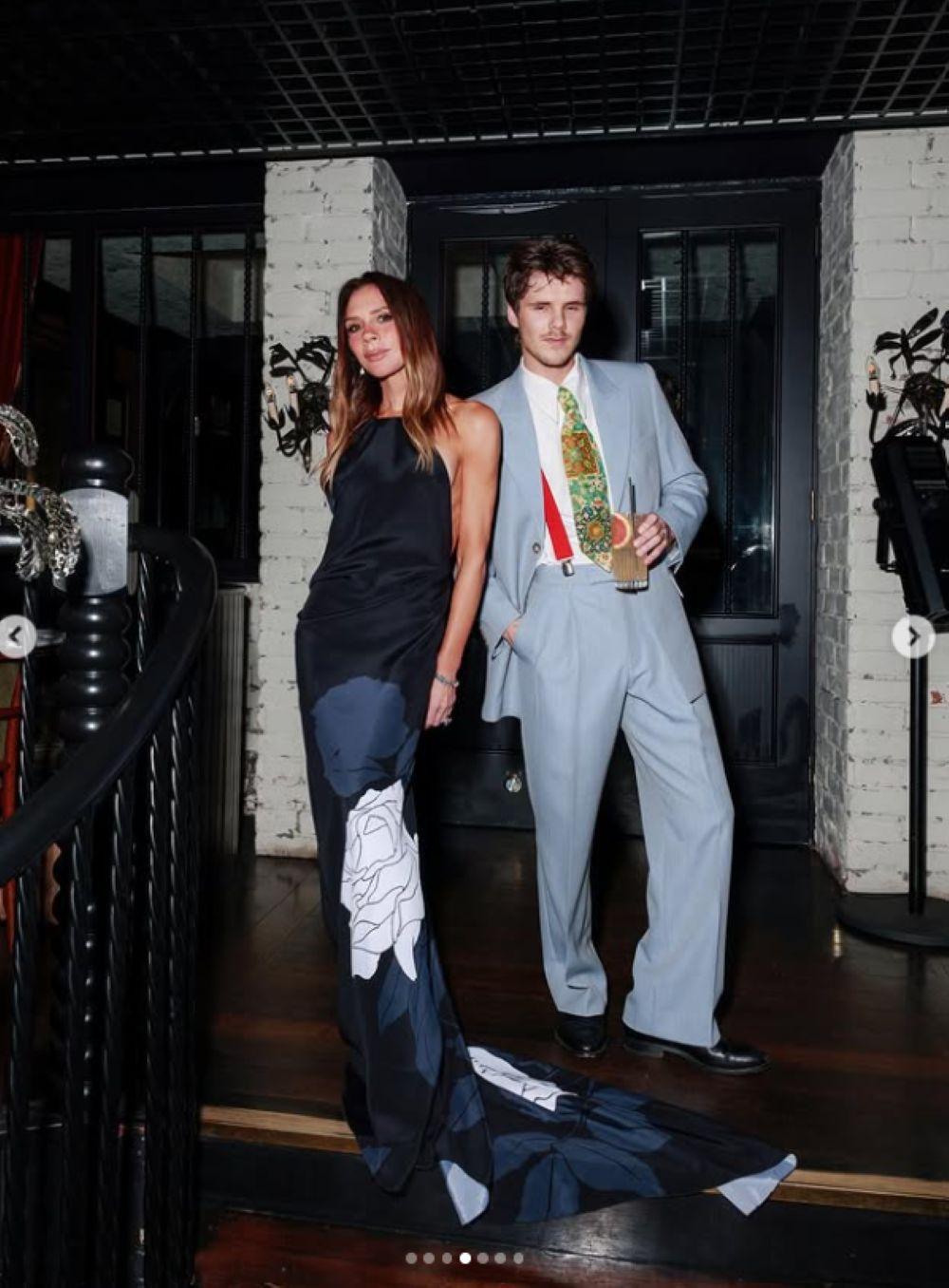 Impreza urodzinowa Beckhamów/Instagram/victoriabeckham