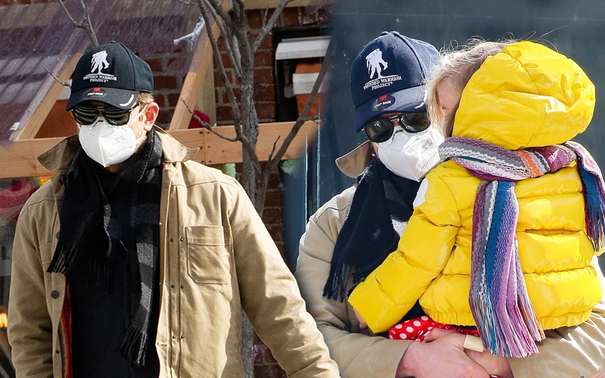 Bradley Cooper z CÓRKĄ na spacerze. Lea to mała modnisia!