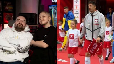 Robert Lewandowski dotrzymał słowa. Spełnił marzenie małej Mai. Rozczulił wszystkich. Wideo
