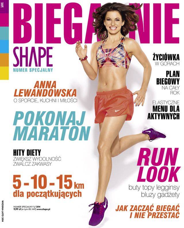 Anna Lewandowska na okładkach