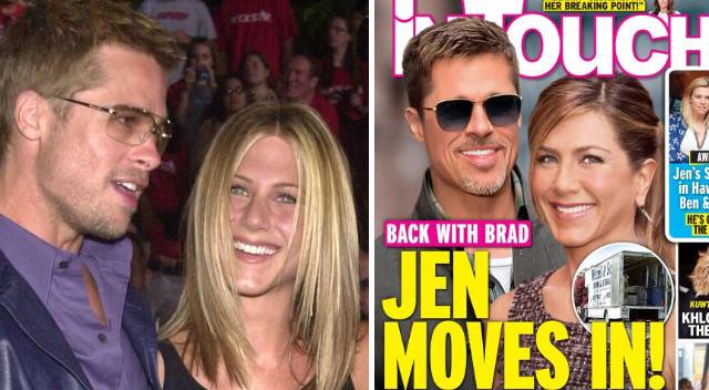 Co za wieści! Jennifer Aniston wprowadza się do Brada Pitta