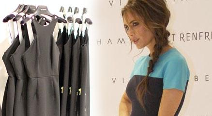 Victoria Beckham w kusym sukienko-płaszczu (FOTO)