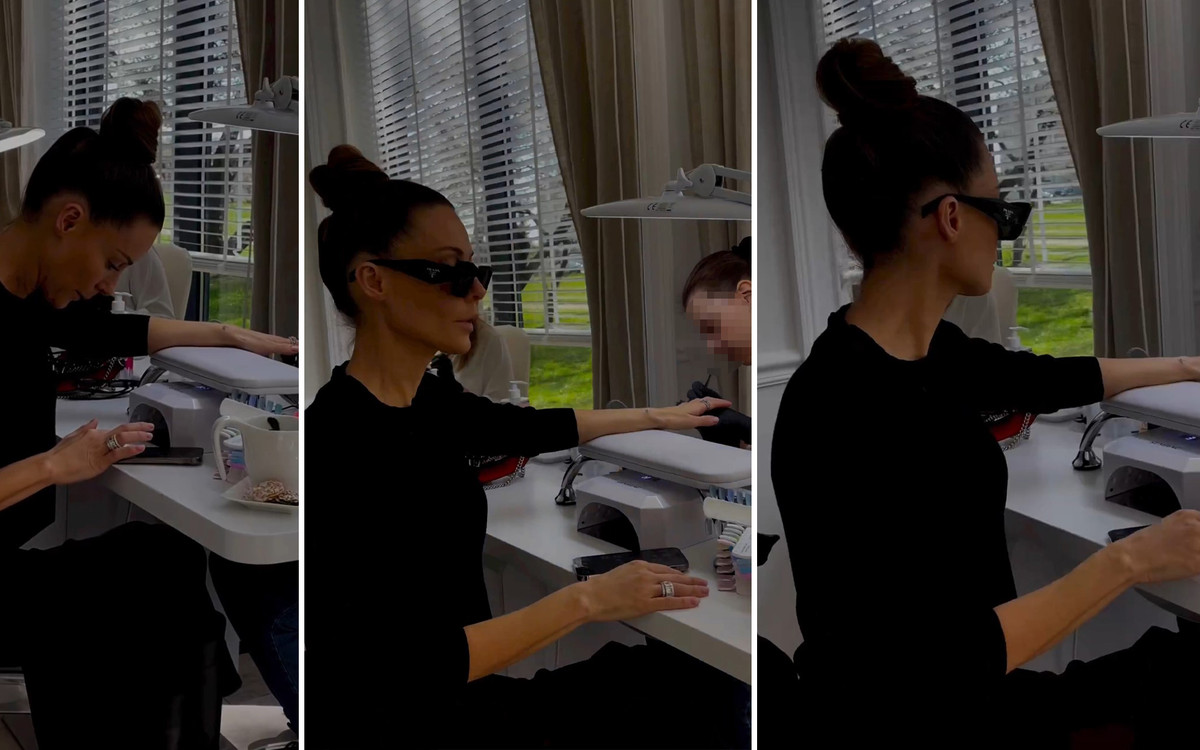 Fani kpią z Małgorzaty Rozenek! Siedzi w salonie u kosmetyczki w OKULARACH PRZECIWSŁONECZNYCH