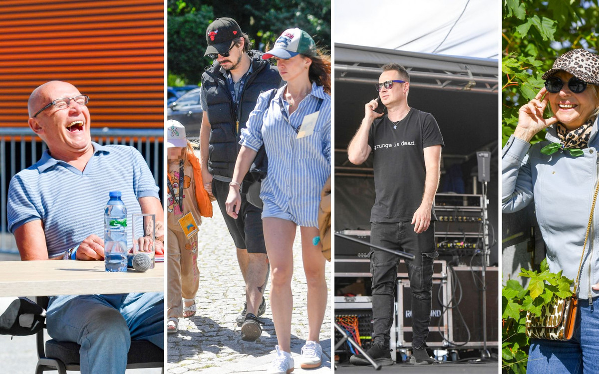 Aktorzy w Międzyzdrojach. Dawid Ogrodnik z rodziną, Paweł Małaszyński, Ewa Minge