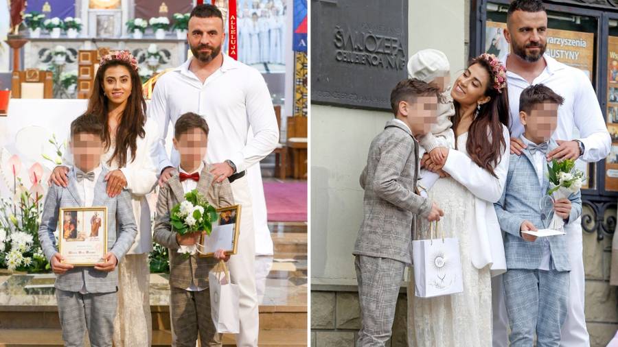 Maja Hyży i Grzegorz Hyży rok temu na KOMUNII synów! W kościele zjawiła się nawet Agnieszka (ZDJĘCIA)