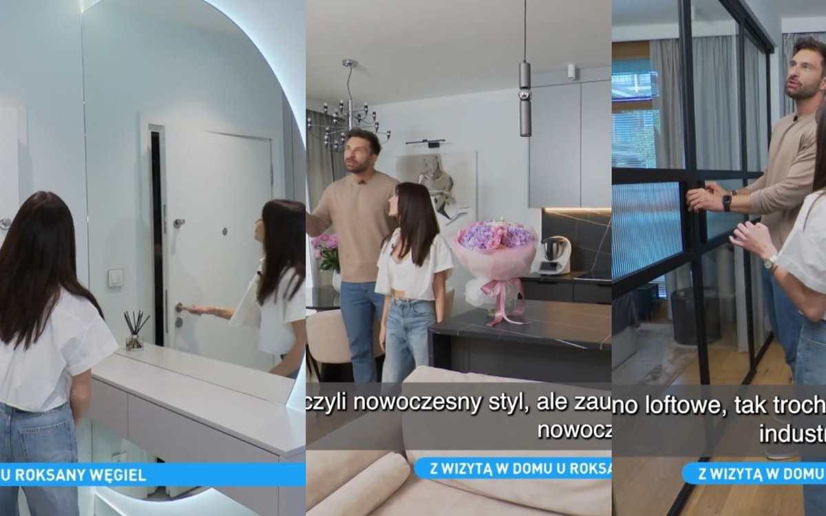 Mieszkanie Roxie i Kevina ocieka luksusem. W sypialni ukryte drzwi