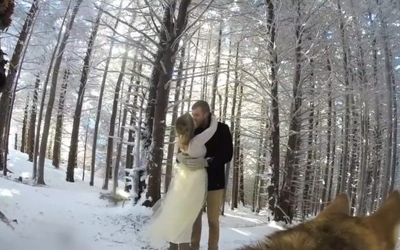 To był naprawdę MAGICZNY ślub [VIDEO]