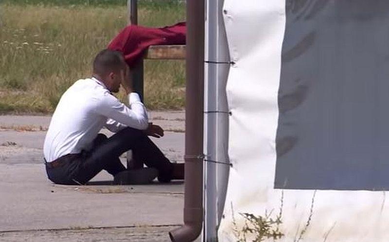 Dawid zaniósł się płaczem