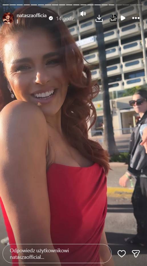 Natasza Urbańska olśniewa w Cannes, fot. Instagram