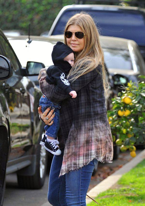 Fergie i Josh Duhamel opiekują się synkiem