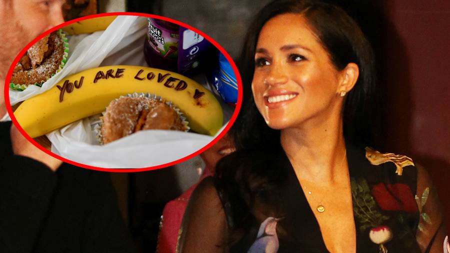 Meghan Markle wysłała prostytutkom banany z przesłaniem