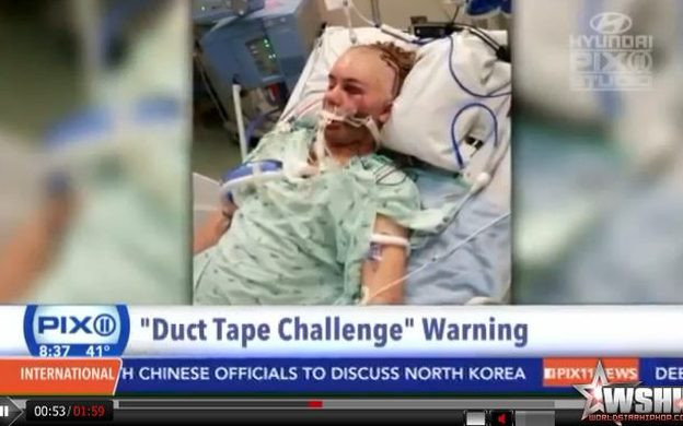 Niewiele brakowało, aby zginął podczas idiotycznej zabawy