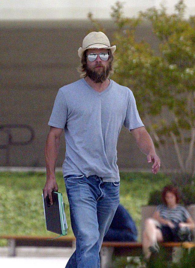 Brad Pitt w czasach związku z Jennifer Aniston