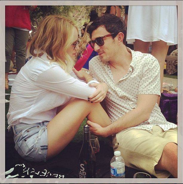 Matt Bendik i Becca Tobin na Instagramie