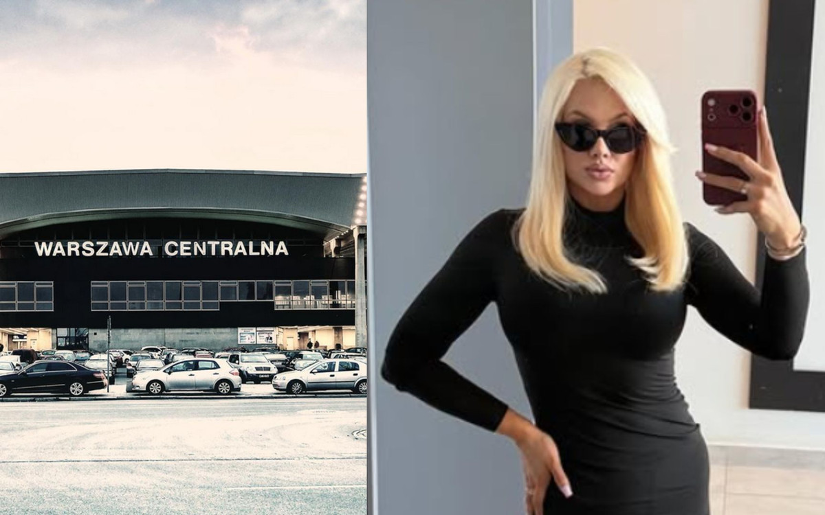Drastyczne sceny na Dworcu Centralnym w Warszawie. Ucierpiała znana modelka