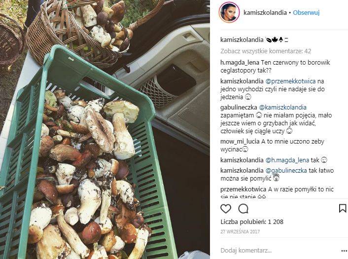 11 rzeczy, których dowiecie się z Instagrama Kamili Wybrańczyk