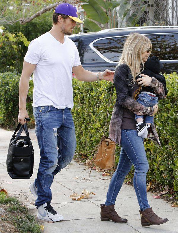 Fergie i Josh Duhamel opiekują się synkiem