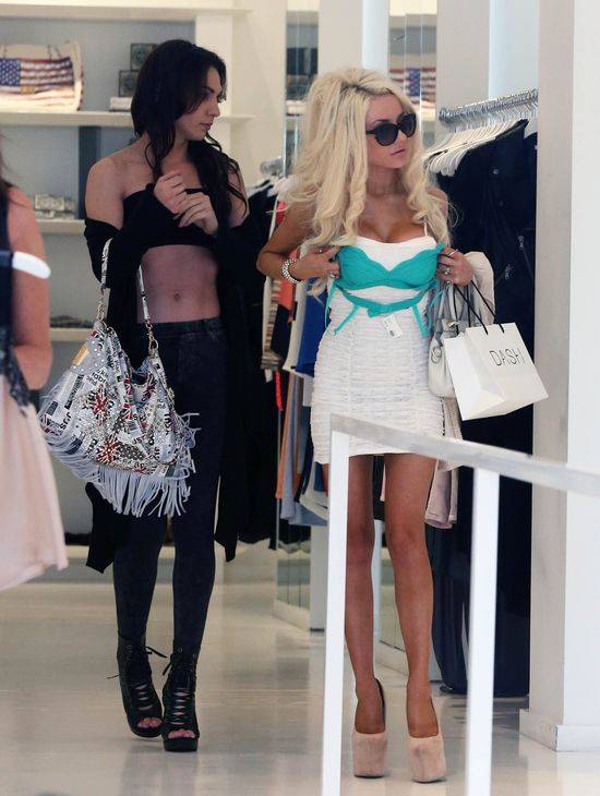 Courtney Stodden ubiera się u Kardashianek