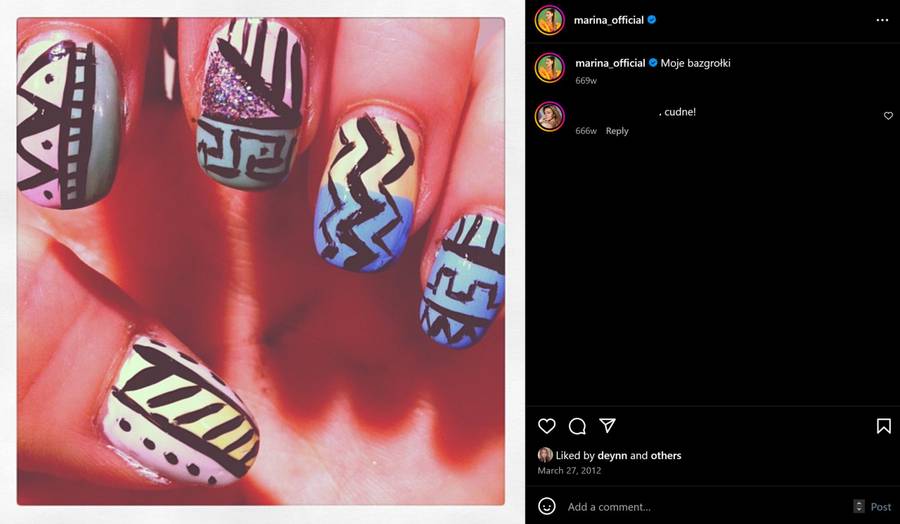 Stare zdjęcia Mariny na Instagramie ZSZOKOWAŁY fanów! Nie brakuje zdjęć z byłymi (FOTO)