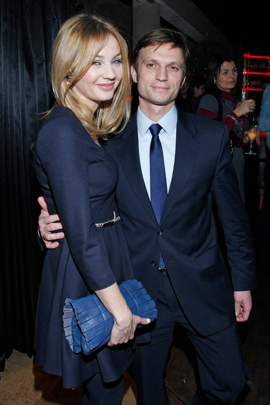 Małgorzata Socha z mężem, Krzysztofem Wiśniewskim