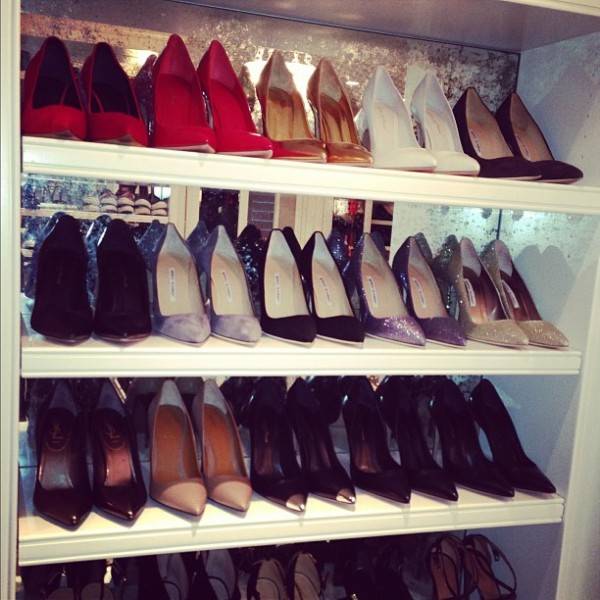 Gdzie gwiazdy trzymają swoje ubrania i buty?