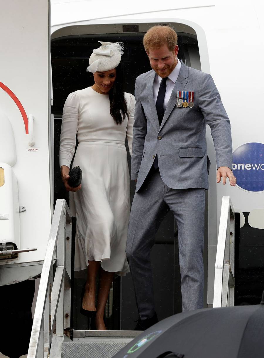 Stylizacja Meghan Markle WYMKNĘŁA się spod kontroli (ZDJĘCIA)