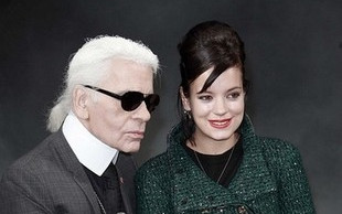 Lily Allen na pokazie Chanel (FOTO)