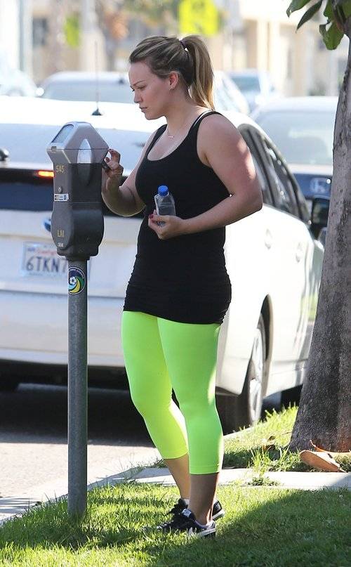 Hilary Duff odchudza się