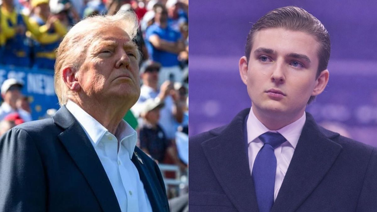 Donald Trump, Barron Trump, fot. Instagram