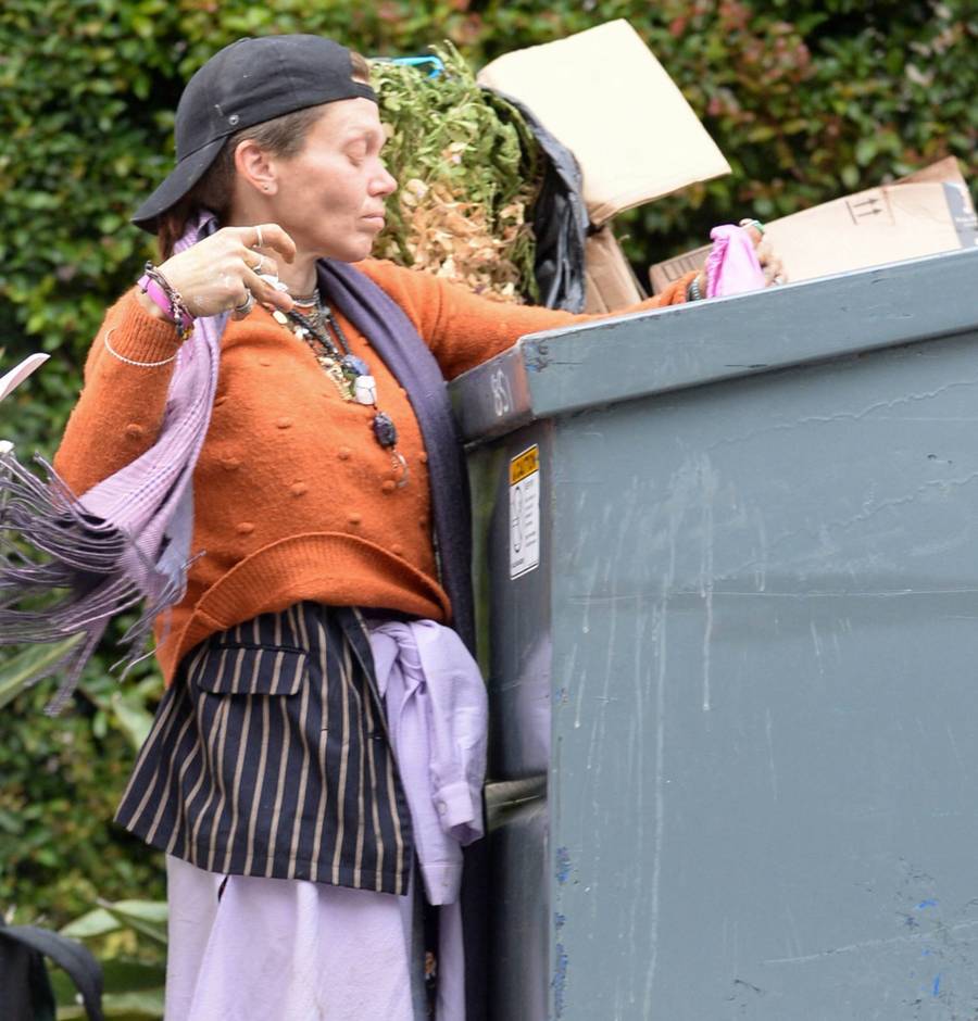 Loni Willis jako bezdomna