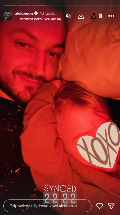 Piękny gest Barona fot. Instagram