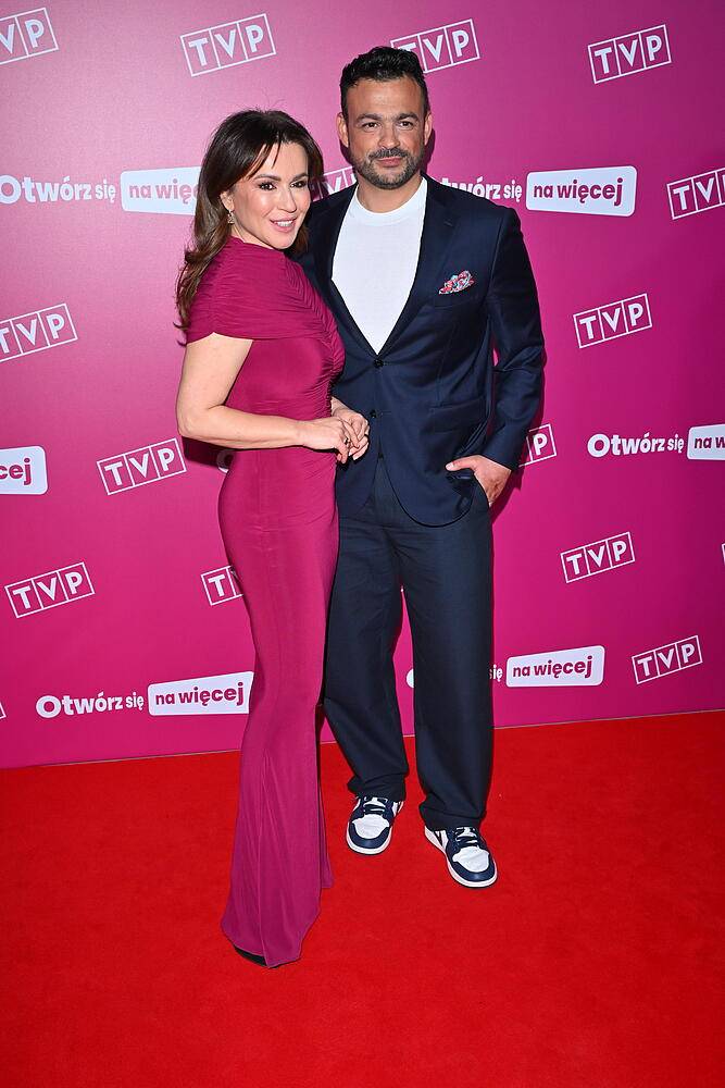 Beata Tadla i Robert El Gendy na wiosennej ramówce TVP, fot. KAPiF