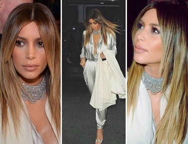 Fryzury Kim Kardashian