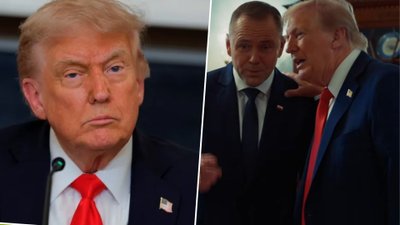 Donald Trump zapytany o rosyjskie drony nad Polską. Tak zareagował. Wszystko się nagrało (WIDEO)